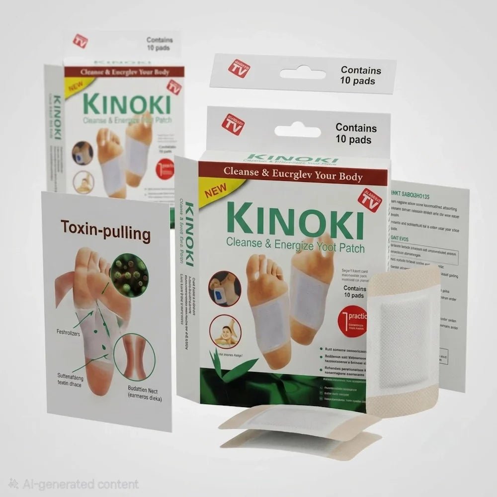 Kinoki Cleanse & Energize Foot Patch - 10 Detox Pads - Married Life App