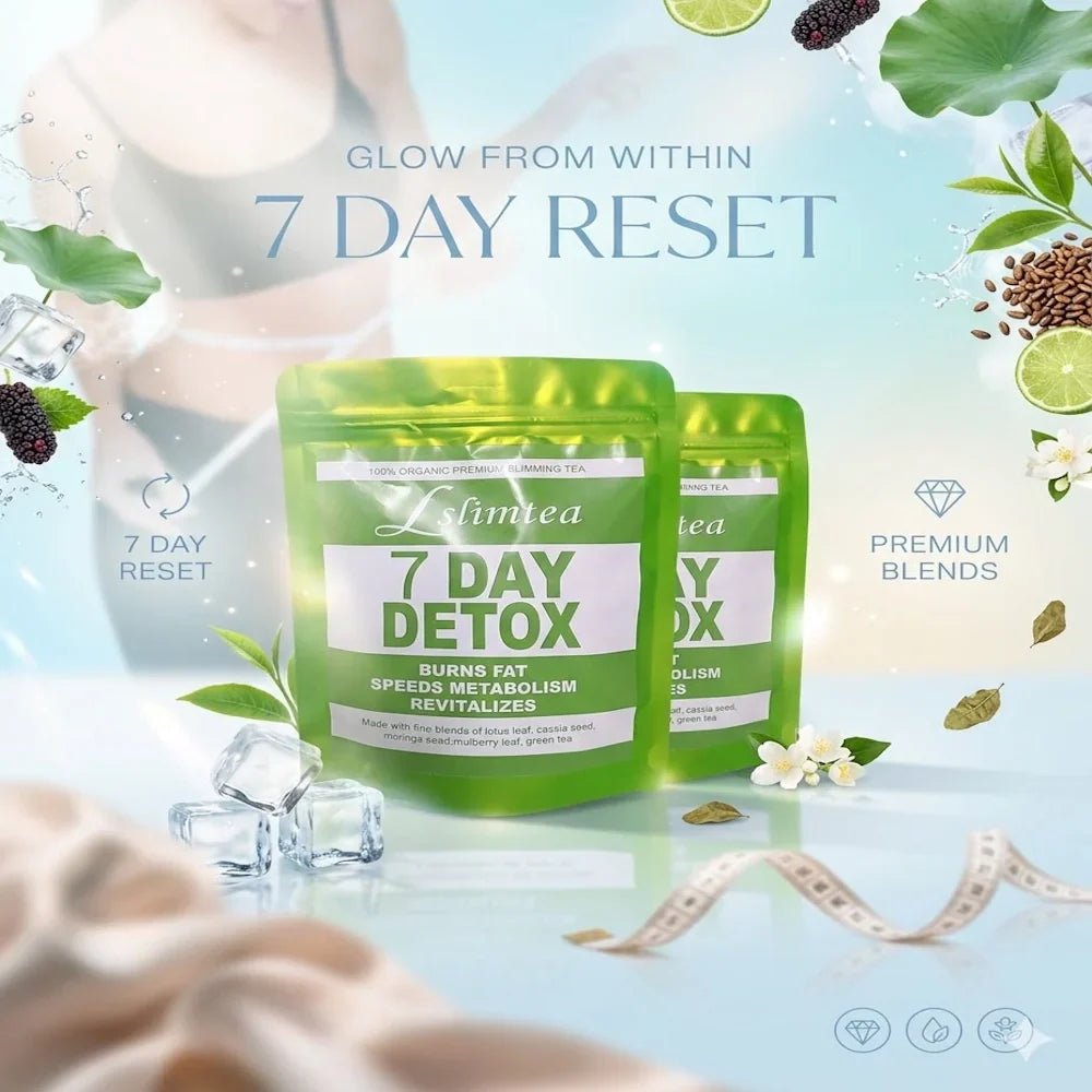 Lslimtea 100% Organic Premium Slimming Tea - 7 Day Detox - Married Life App