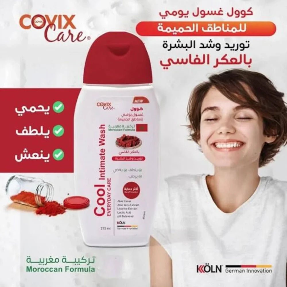Covix Care Cool Intimate Wash Everyday Care Moroccan Formula Aker Fassi - Married Life App