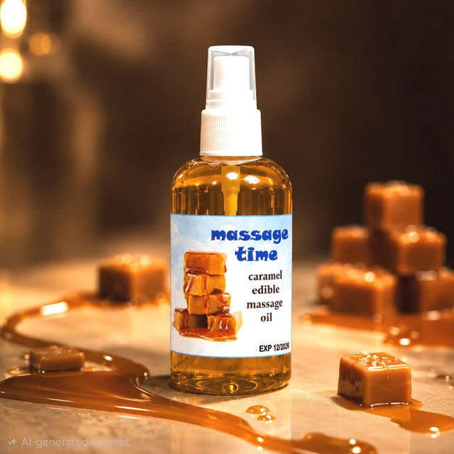 Delicious scented massage oil 4