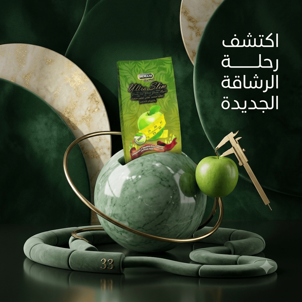 HEMANI Ultra Slim Green Tea With Green Apple - Married Life App