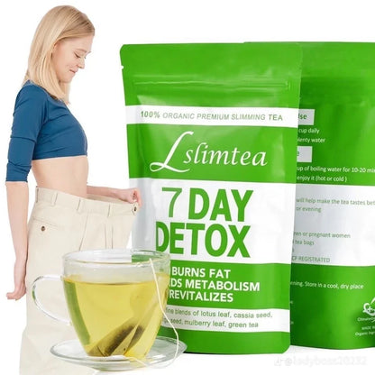 Lslimtea 100% Organic Premium Slimming Tea - 7 Day Detox 