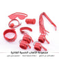 BDSM Restraint Set BDSM Bondage Kit - Pink - AsrarHawa