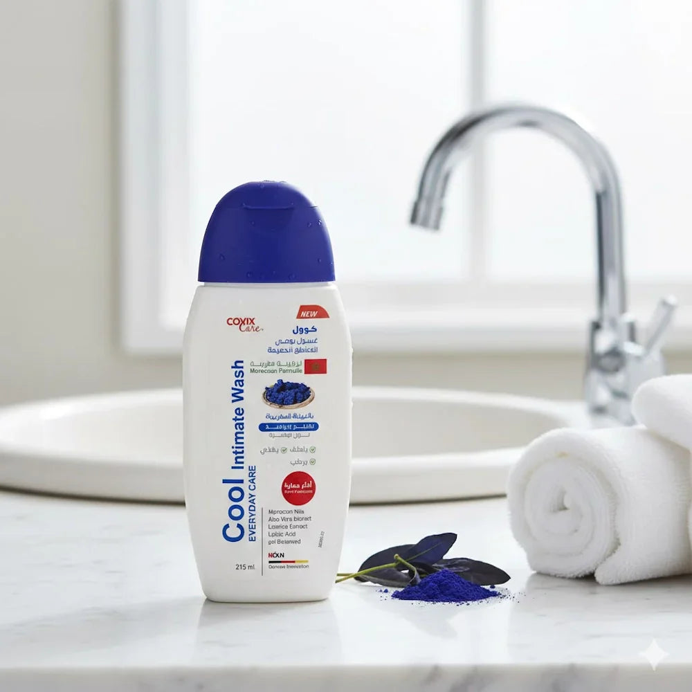 Cool Intimate Wash Everyday Care with Moroccan Indigo 