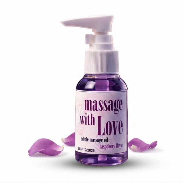 Delicious scented massage and heating oil 2