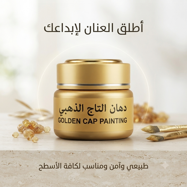 Golden Cap Painting 3