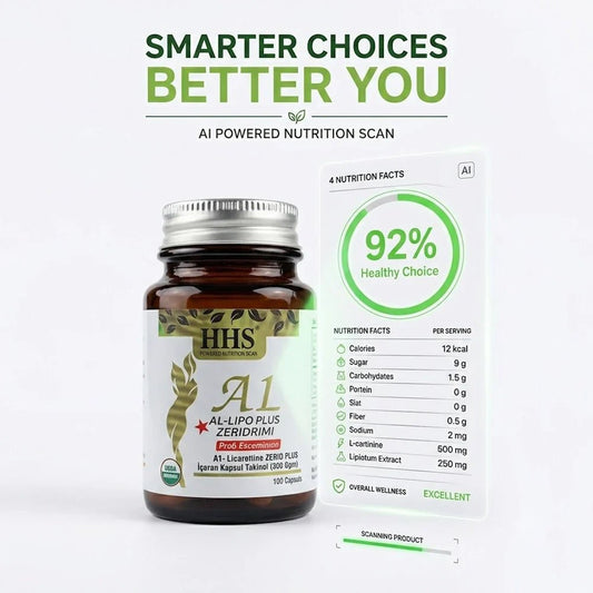 HHS A1 L-Carnitine Lepidium Herbal 30 Capsules for Weight Loss - Married Life App