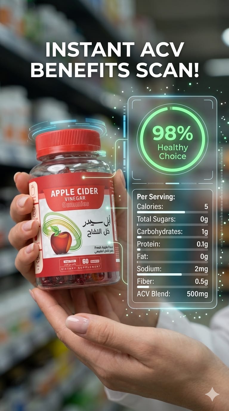 Apple Cider Vinegar Gummies — Sugar-Free Daily Detox