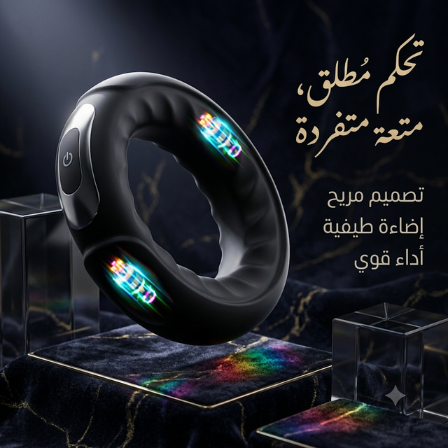 LED vibrating cock ring 4