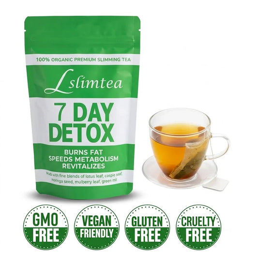 Lslimtea 100% Organic Premium Slimming Tea - 7 Day Detox - Married Life App