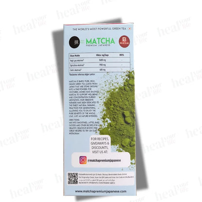 MATCHA DTOX ANTIOXIDANT BURNER - Premium Japanese 