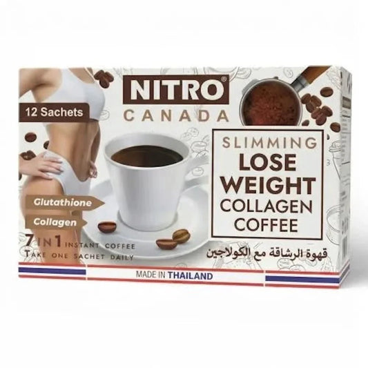 Nitro Canada Slimming Lose Weight Collagen Coffee 7 in 1 Instant Coffee - Married Life App