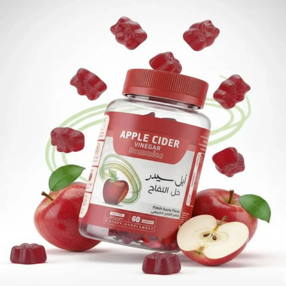Apple Cider Vinegar Gummies — Sugar-Free Daily Detox | 60 Gummies 